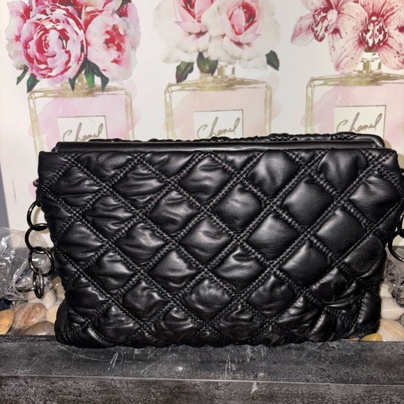 Gilda Paris Black Quilted Bag - Picture 4 of 6